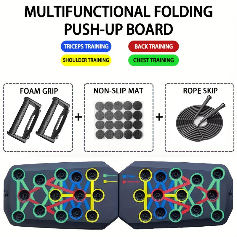 Push Zone ™ 9-In-1 Ultimate Push-Up Board 