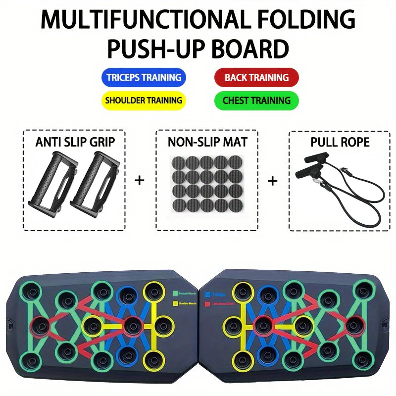 Push Zone ™ 9-In-1 Ultimate Push-Up Board 